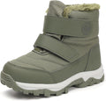 UBFEN Kids Snow Boots Unisex Winter Waterproof Warm Slip Resistant