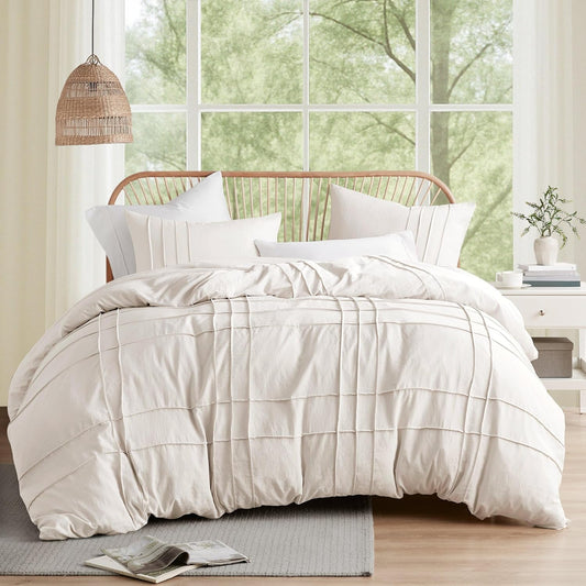 Comfort Spaces Cal King Duvet Cover Set - Soft & Stylish Bedding