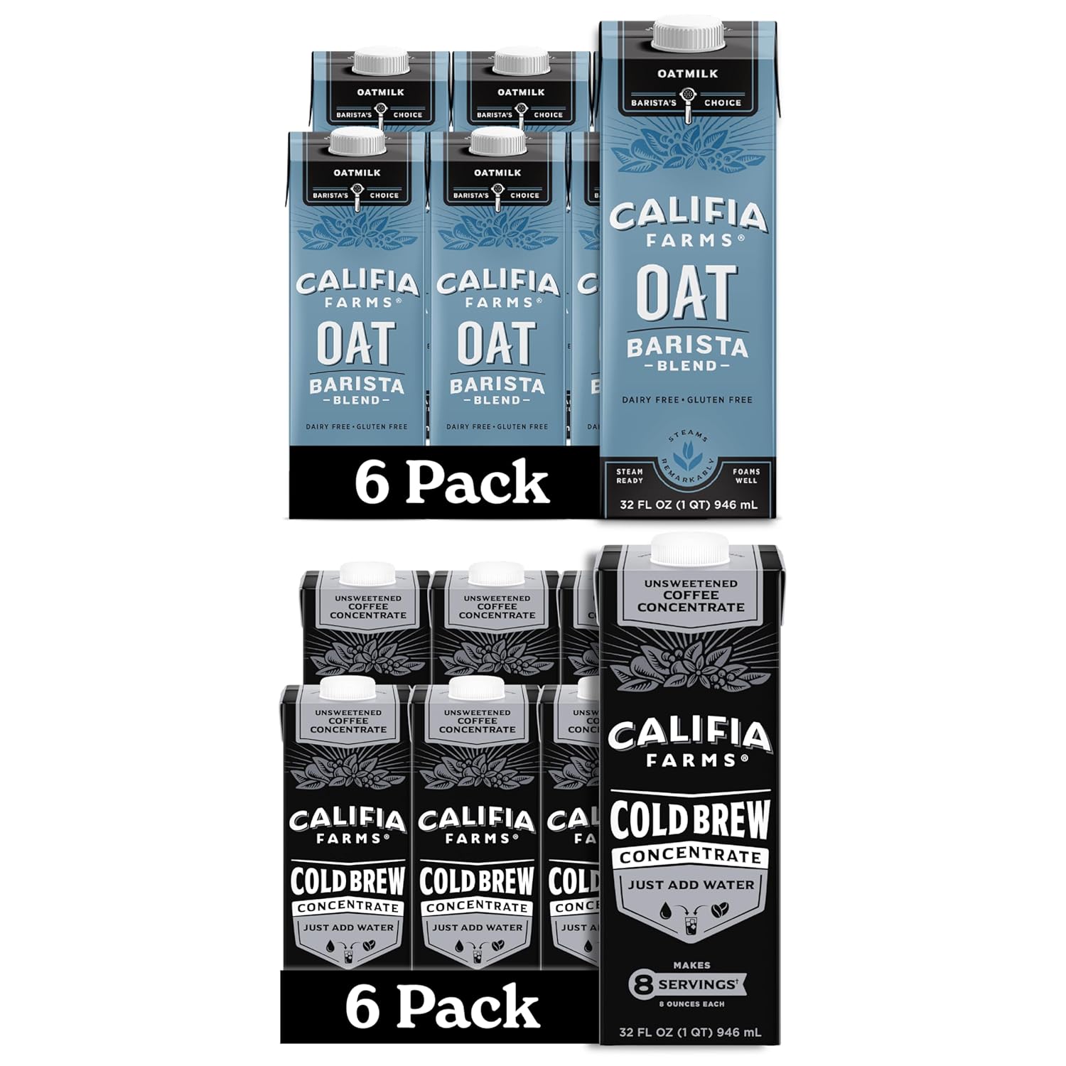 Califia Farms Cold Brew Coffee Concentrate & Oat Milk Blend