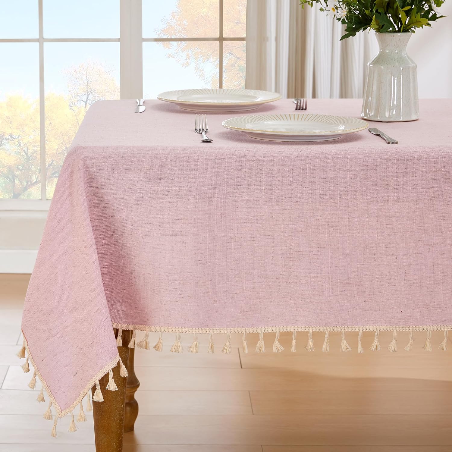 Textured Tablecloth for Dining, Parties, and Everyday Use