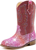 Fun and Stylish Glitter Cowgirl Boots for Kids with Comfort