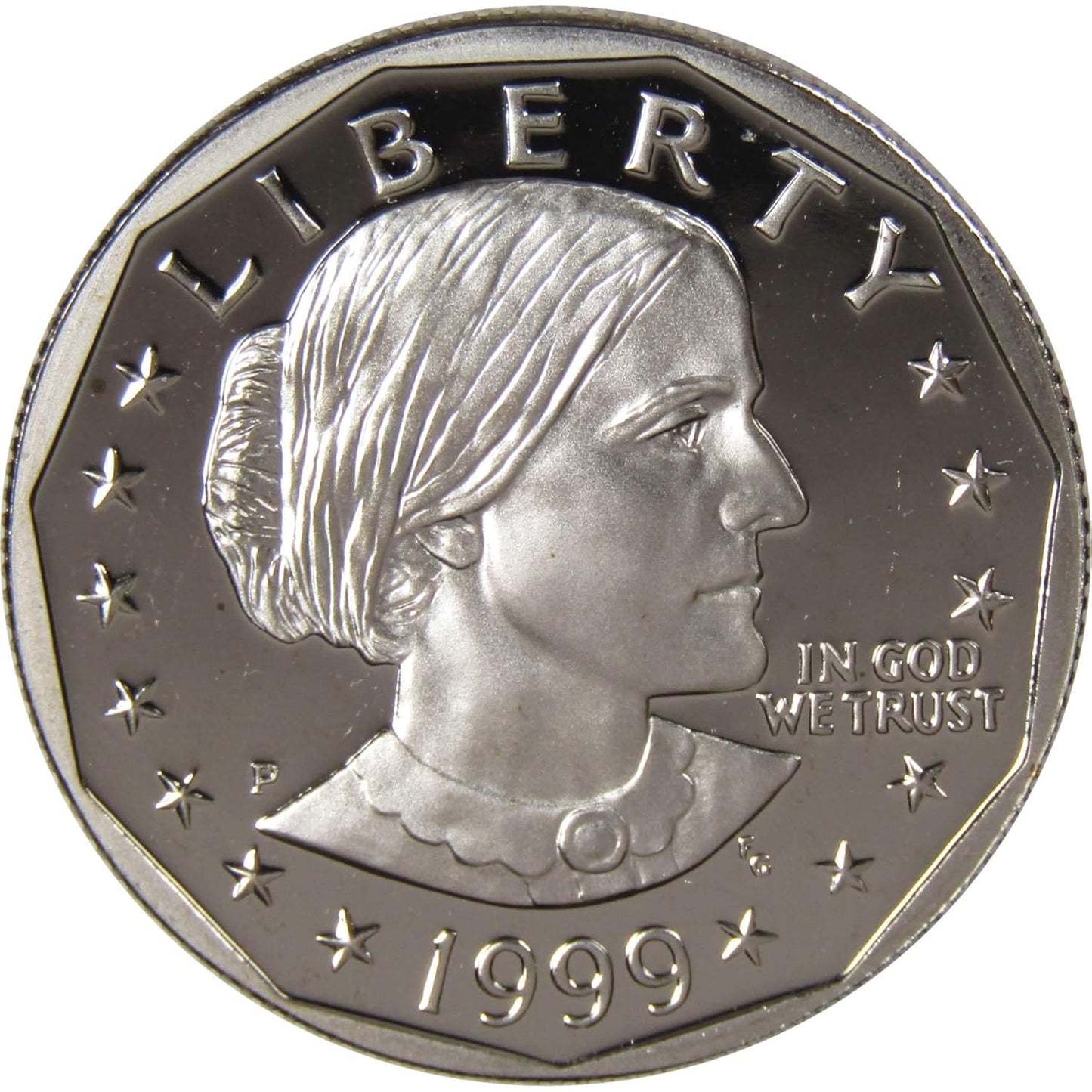 1999 P Susan B Anthony Dollar Choice Proof Coin Collectible