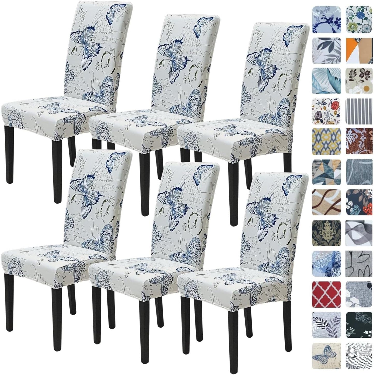 Transform Your Dining Room with SPRINGRICO Chair Covers 6 Pack