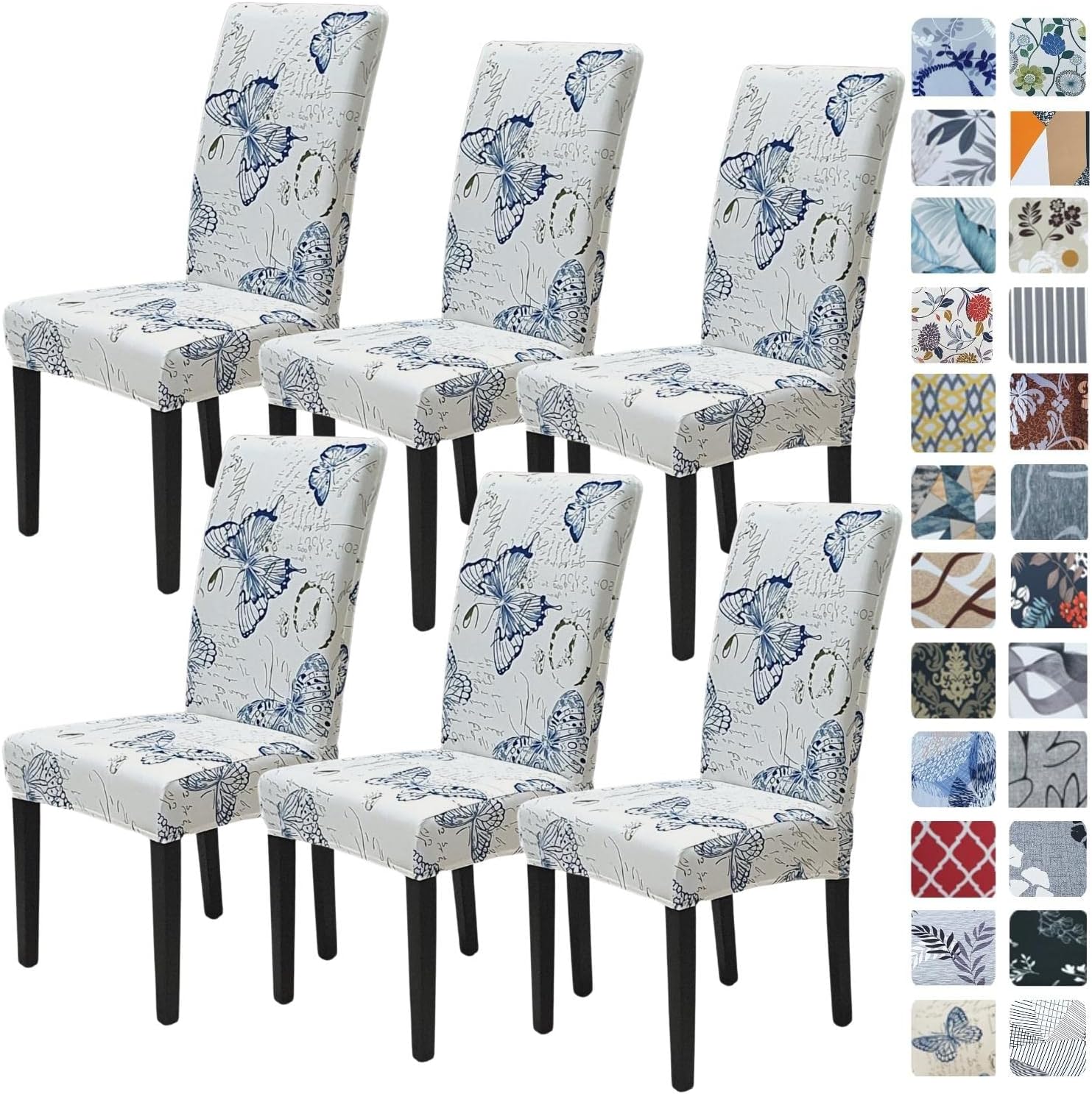 Transform Your Dining Room with SPRINGRICO Chair Covers 6 Pack