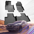 Floor Mats Fit for Toyota RAV4 2019-2024 - Custom TPE All-Weather Set
