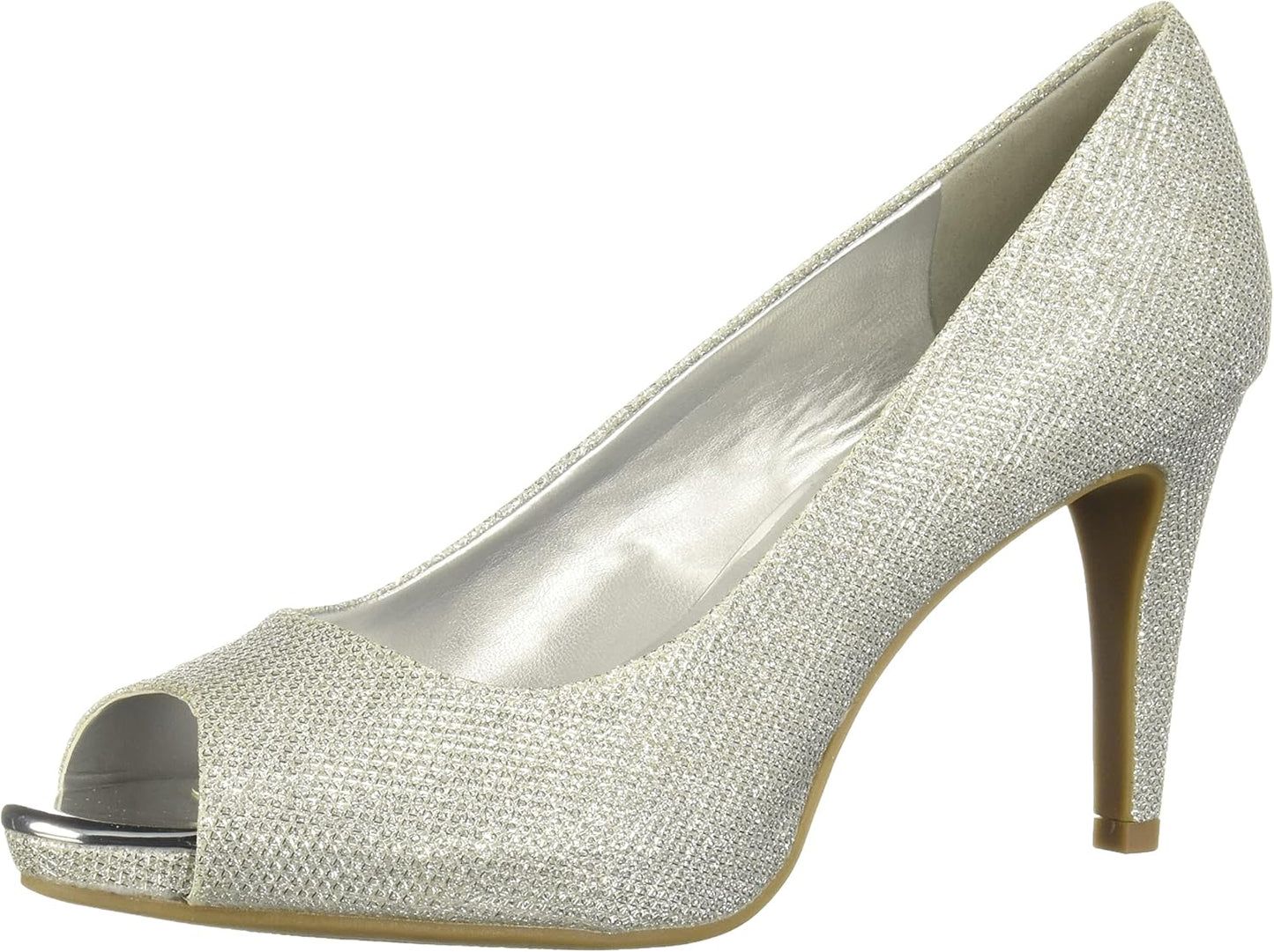 Bandolino Womens Rainaa Peep Toe Slip On Pumps for Style