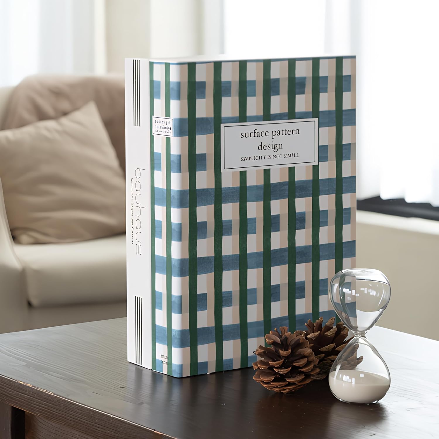 Book Shape Decorative Cable Management Box for Home & Office