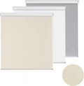 100% Blackout Roller Shade with Striped Jacquard - Total Darkening