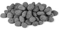 Skyflame 1/2-1 Inch Natural Tumbled Lava Stones - Versatile Fire Pit