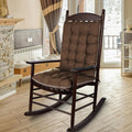 ELFJOY Extra Large Rocking Chair Cushion 2-Piece Set - Thick Non-Slip