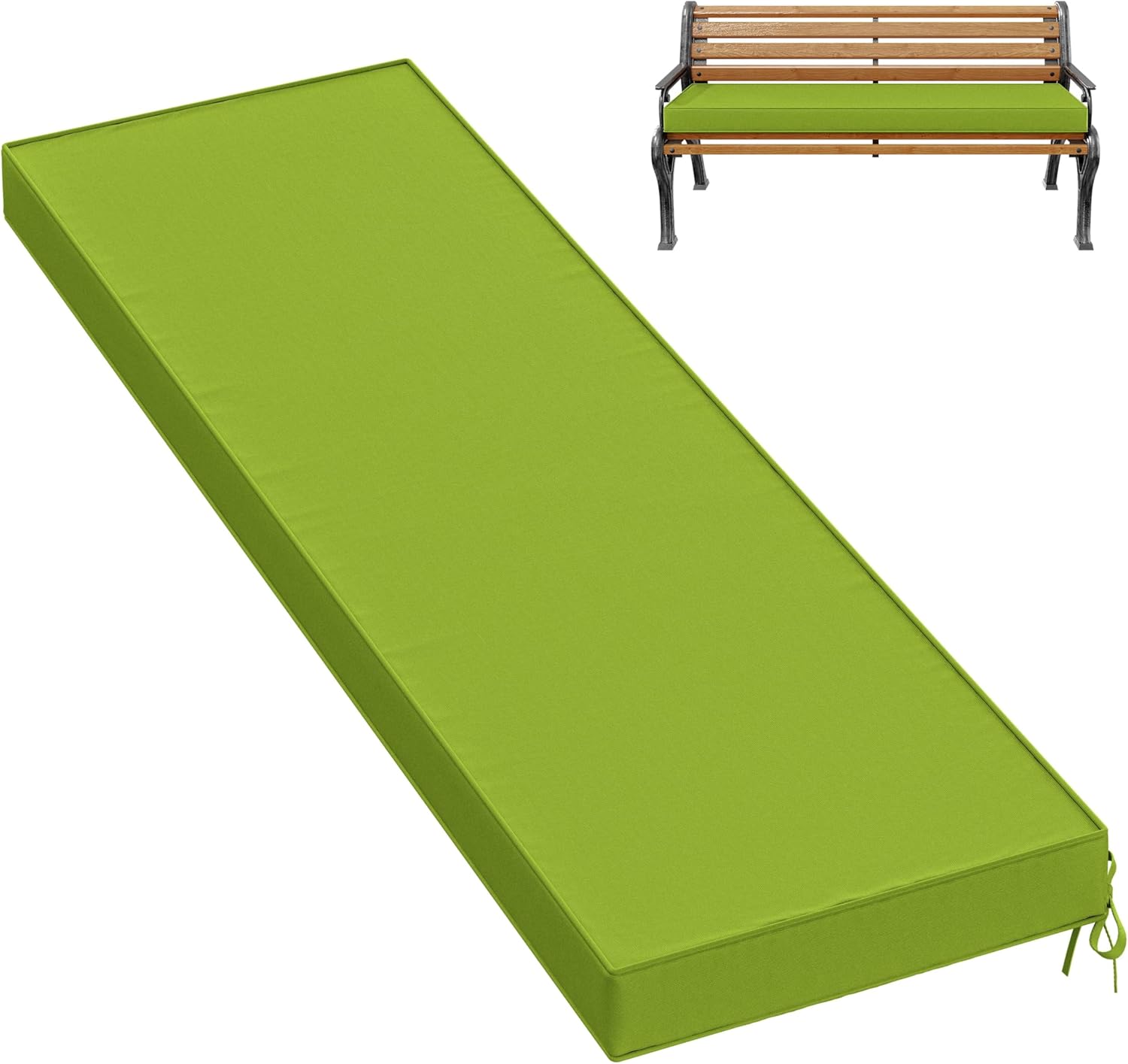 Premium Outdoor Bench Cushions with Memory Foam for Comfort