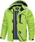 MAGCOMSEN Men's Lightweight Windbreaker Rain Jacket - Packable Shell