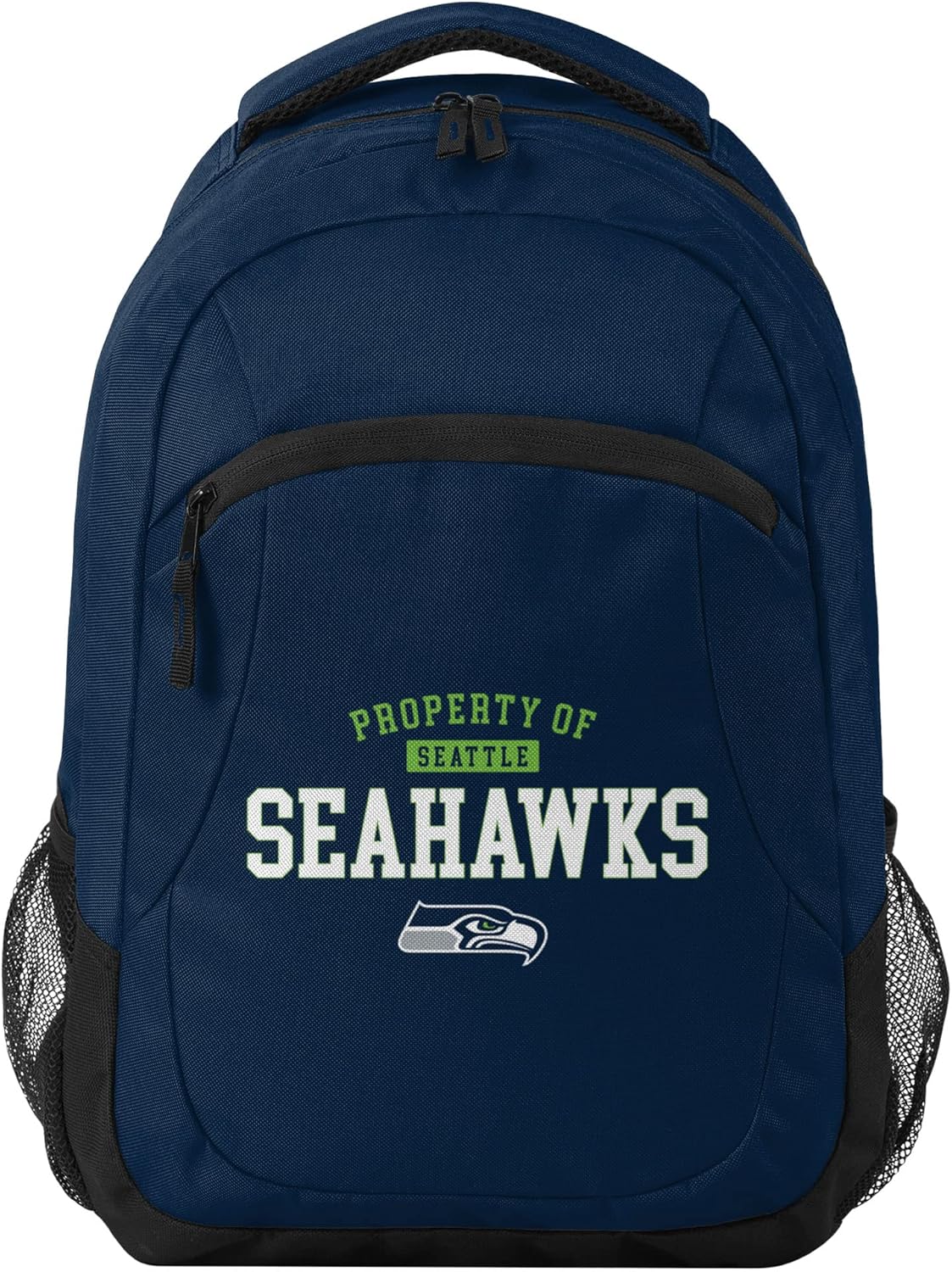 FOCO NFL Team Logo Property of Action Backpacks for Fans