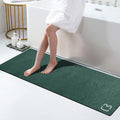Bathroom Runner Mat Rug Long Bath Mat 17in x 59in - Quick Dry Safety