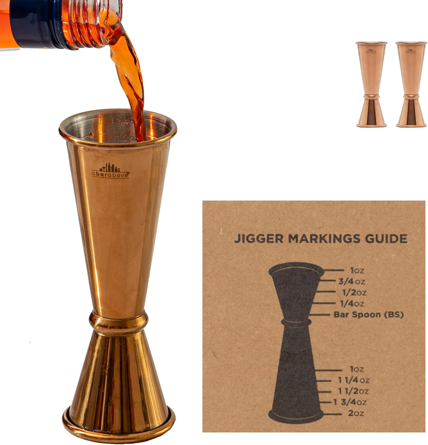 Premium Japanese Cocktail Jigger for Perfectly Measured Drinks