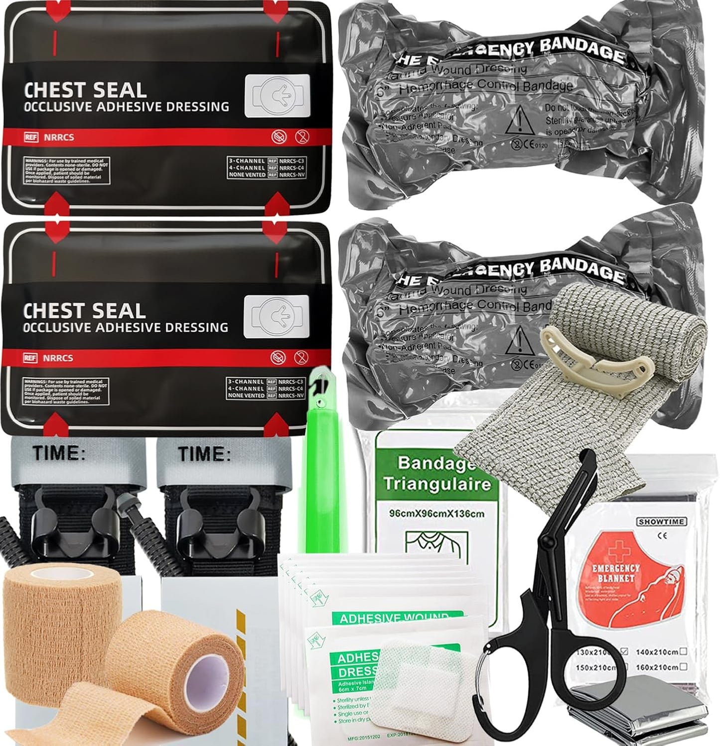 IFAK Trauma First Aid Kit with Bleeding Control Pack Features