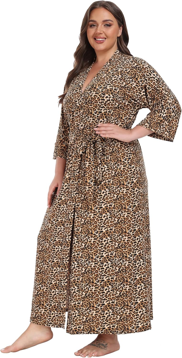 Plus Size Long Robes for Women - Stylish and Comfortable Kimonos
