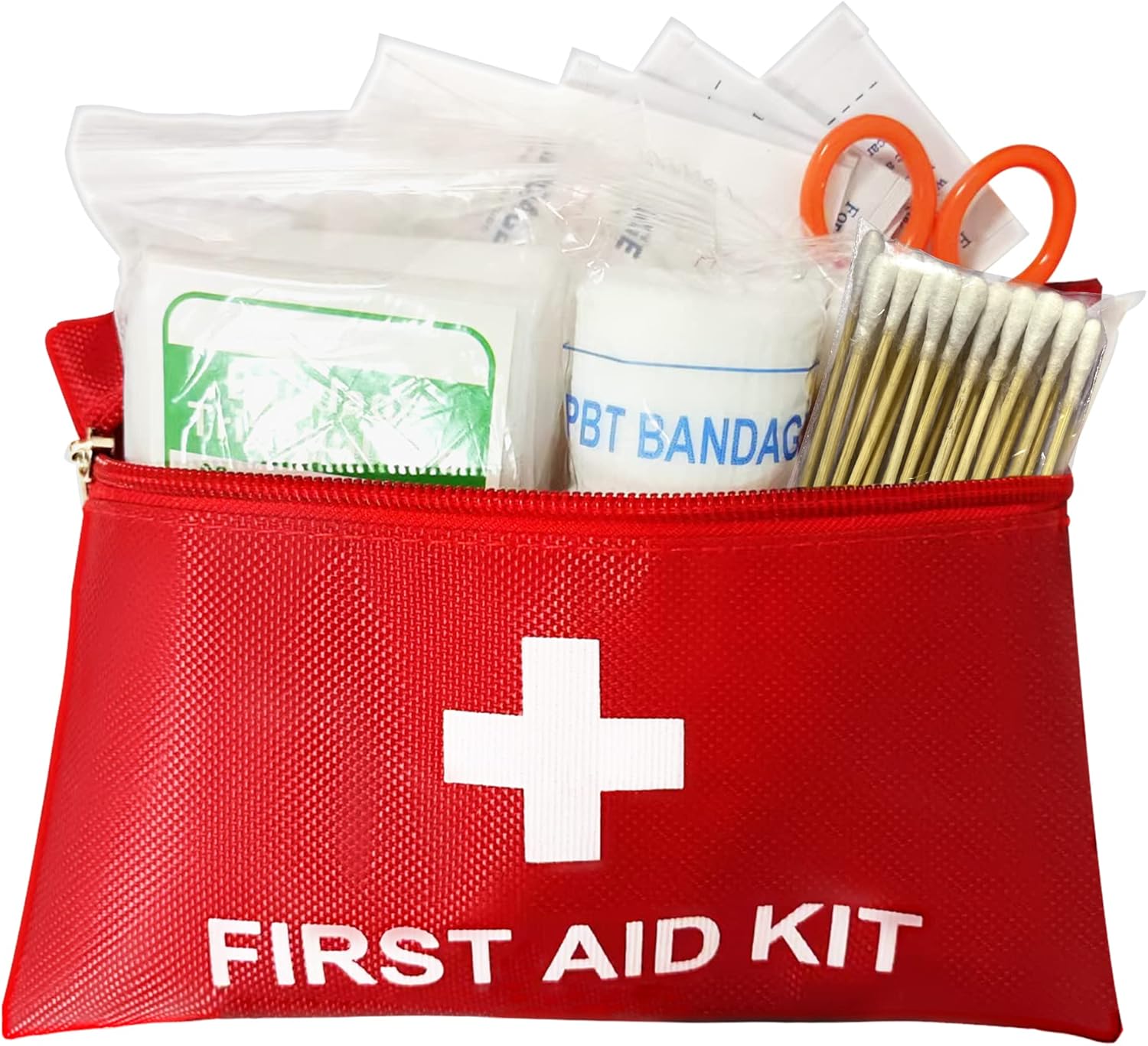 QILUCKY 94 Piece Small First Aid Kit - Clean, Treat, Protect!