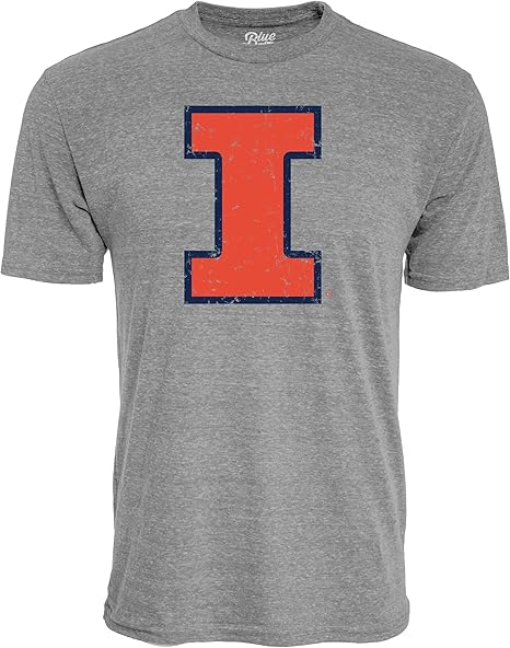 Blue 84 Men's Tri-Blend T-Shirt Vintage Icon for Comfort and Style