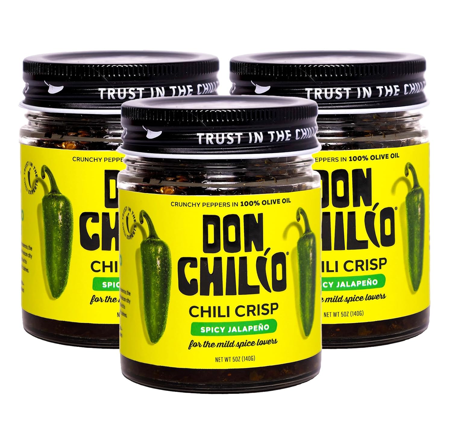 Don Chilio Mild Jalapeno Chile Crisp - Perfect Topping for Meals
