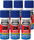 Rust-Oleum Acrylic Enamel 2X Spray Paint 6-Pack - Gloss Deep Blue