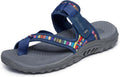 Women's Reggae Mad Swag Toe Thong Woven Sandal - Cushioned Support