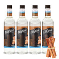 DaVinci Gourmet Sugar-Free Cinnamon Syrup, 25.4 Ounce Pack of 4 - Bold