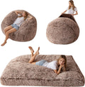 Giant Bean Bag Chair Bed for Adults - Large Convertible Sofa Bed