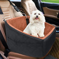Dog Car Seat for Small Medium Dogs 30 lbs Capacity - Black/Z Booster