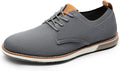 Bruno Marc mens Oxfords - Comfortable Chunky Sole Everyday Shoe
