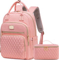 Lunch Backpack for Women with Laptop Sleeve - Insulated 2-in-1
