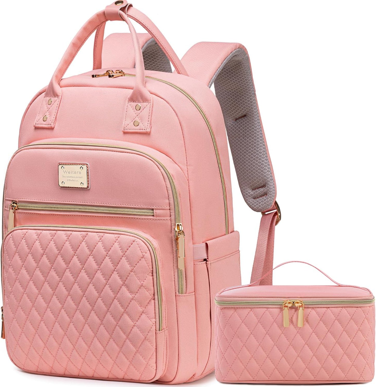 Weitars Lunch Backpack for Women with Insulated Lunch Box