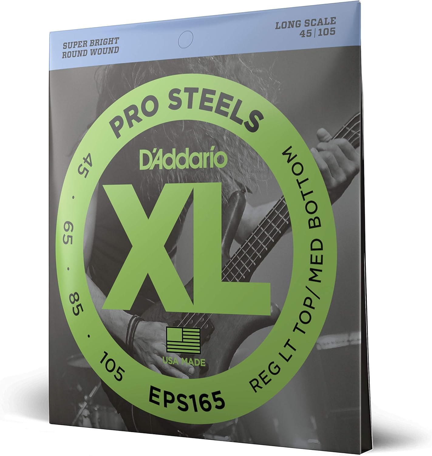 D'Addario XL Pro Steels Bass Strings - Superior Tone!