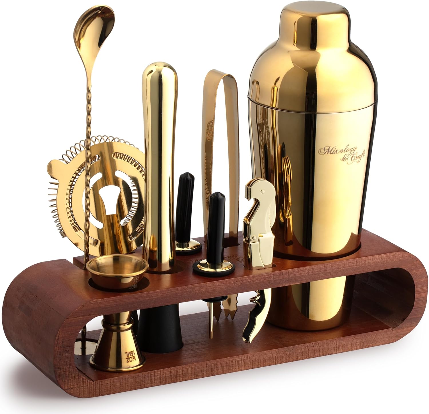 Mixology & Craft Bartender Kit: Complete 10-Piece Set