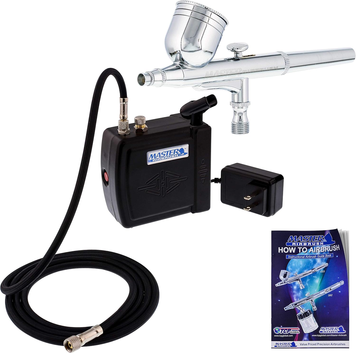 Master Airbrush Kit - Portable Dual-Action System