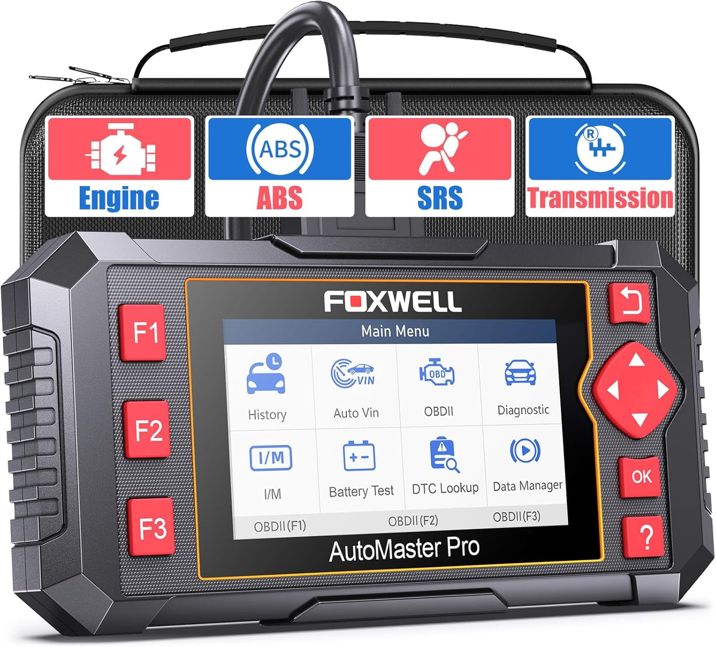 FOXWELL NT604 Car Scanner: Advanced 4-System Diagnostic Tool