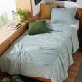 Bedsure Twin/Twin XL Comforter Set Dorm Bedding - Soft Sage Green