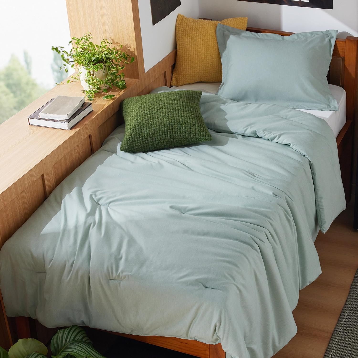 Bedsure Twin XL Comforter Set for College Dorm Bedding