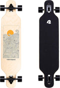 Retrospec Rift Drop-Through Longboard - Stable Commuter Cruiser