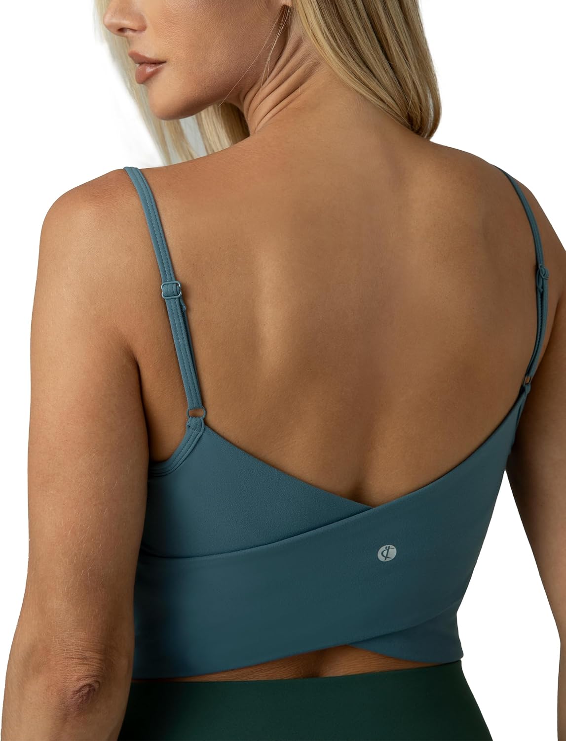 Colorfulkoala Women's Dreamlux Crop Tank Top for Yoga & Workout