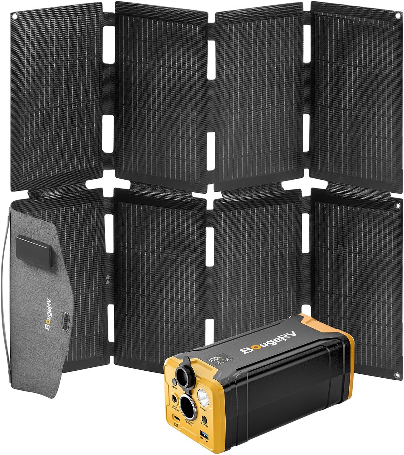 BougeRV Power Station + Solar Panel Kit