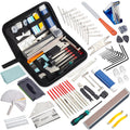 65 Pieces Guitar Repairing Maintenance Tool Kit - Setup & Cleaning Kit