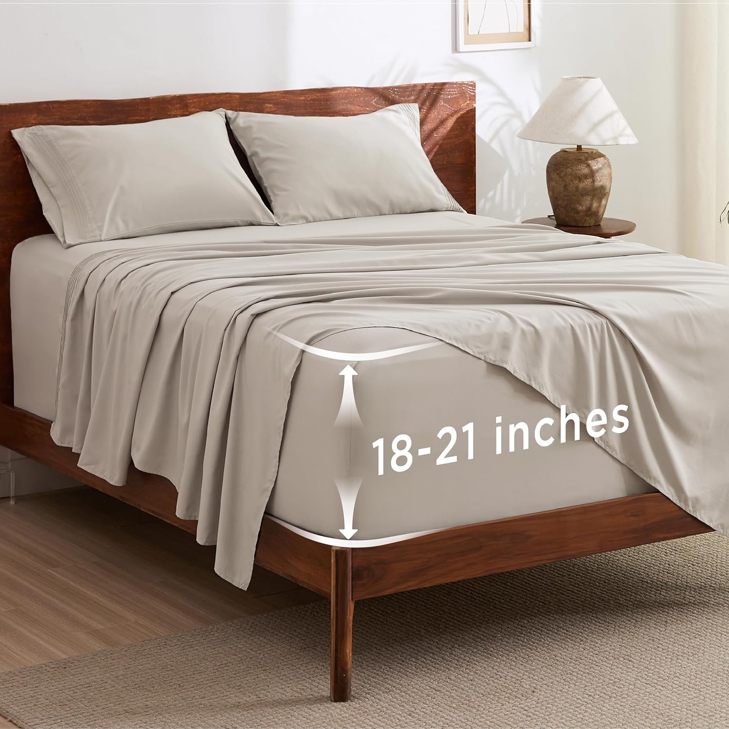 Deep Pocket Queen Sheets Set for Ultimate Comfort and Fit