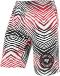 Zubaz NFL Adult Unisex Z88 Zebra Short - Soft Cotton Blend