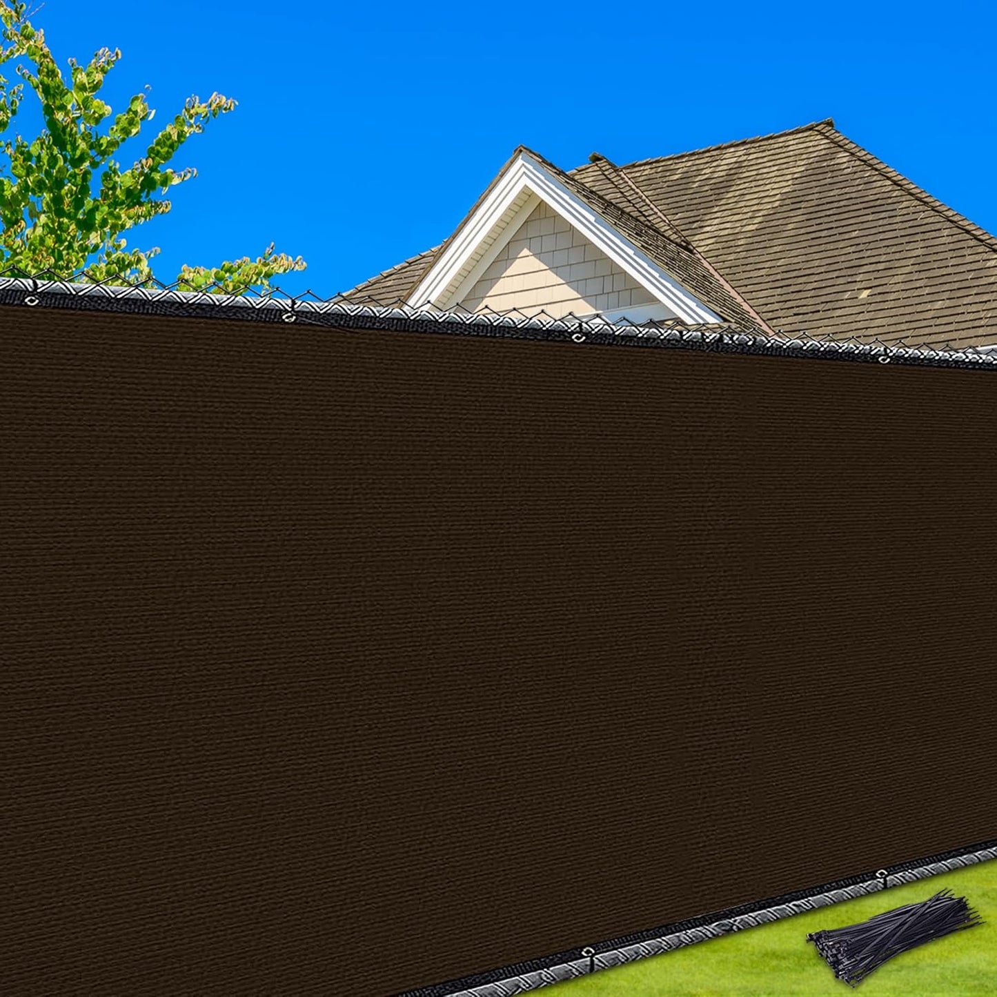 NEXCOVER 5ft x 50ft Heavy Duty Privacy Fence Screen for Gardens