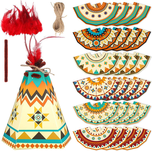 DIY Native American Tee Pee Craft Kit - Celebrate Culture!