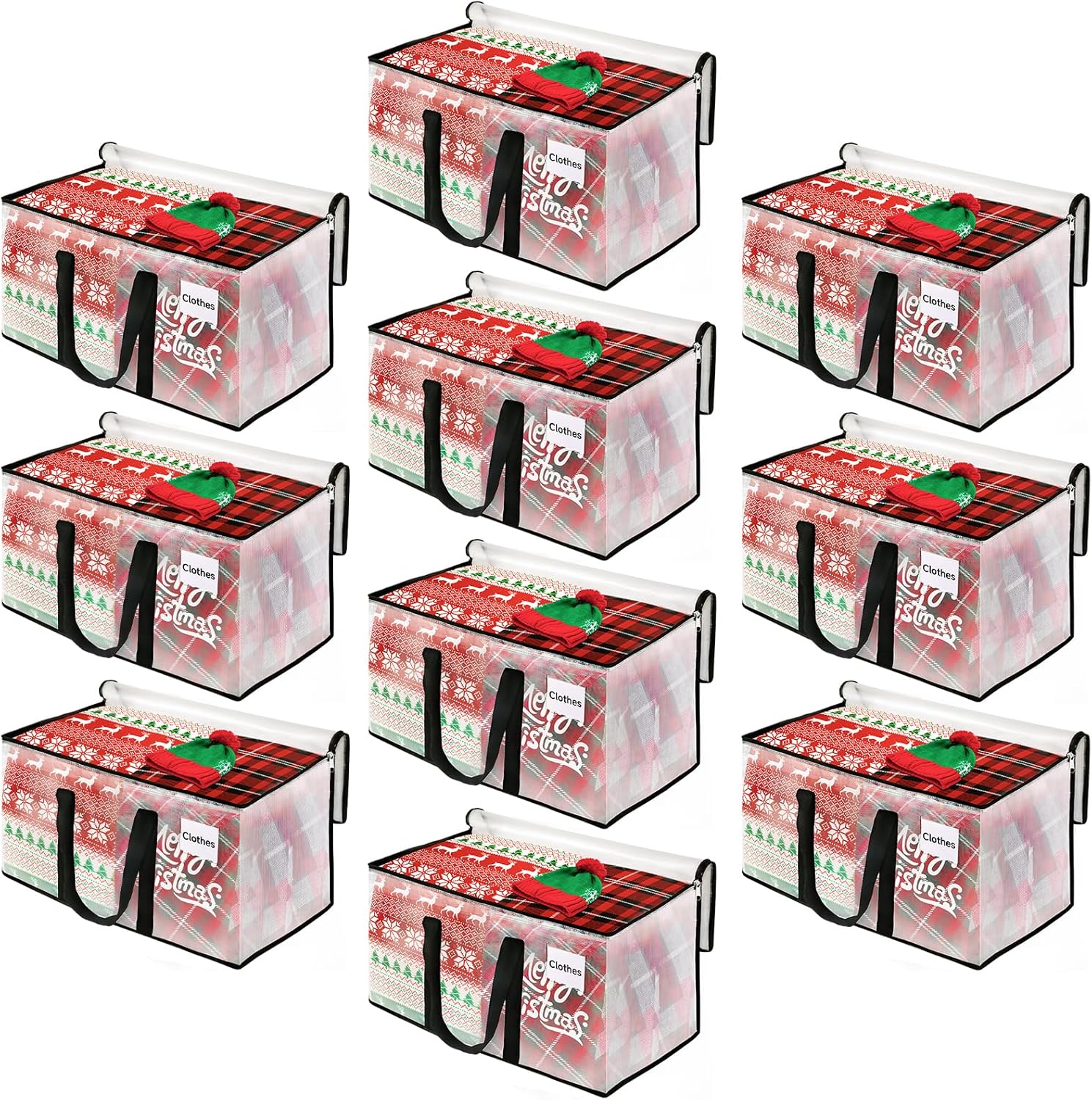 BlissTotes Extra Large Moving Bags for Heavy Duty Storage Needs