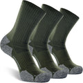 CWVLC Cushioned Hiking Socks - Moisture Wicking Comfort