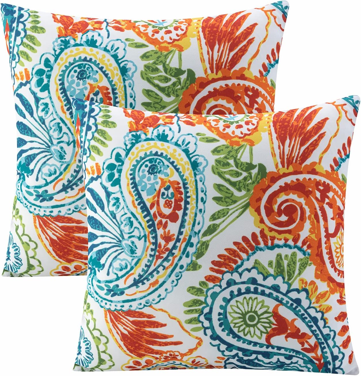 Outdoor Pillows Waterproof Set of 2 for Patio Furniture