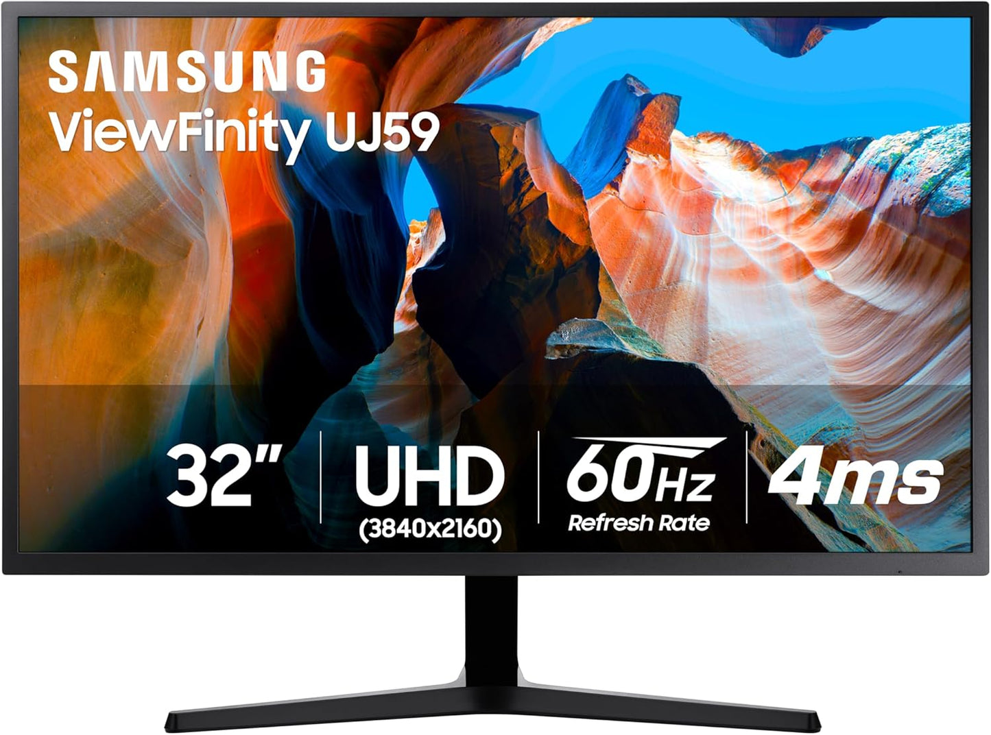 SAMSUNG 32 UJ59 Series 4K UHD Monitor for Stunning Visuals
